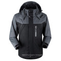 Men Softshell Waterproof Ski Jacket with Fleece Inside